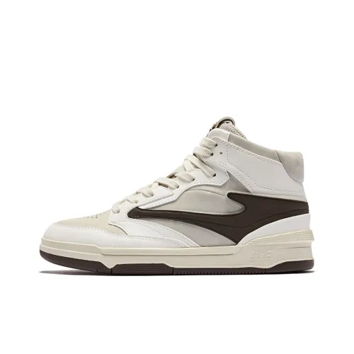 Erke Flying Цветочный дизайн*2 Устойчивые к истиранию Противоскользящие Высокие Кроссовки для скейтбординга Женские Пемзовый серый Микрокристаллический белый