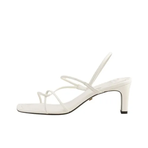 Sandro One Ремень Сандалии 6 см Женские Белые