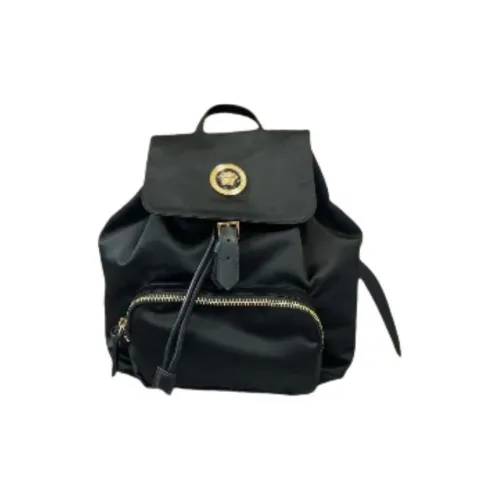 VERSACE Nylon Рюкзак Женские Черный