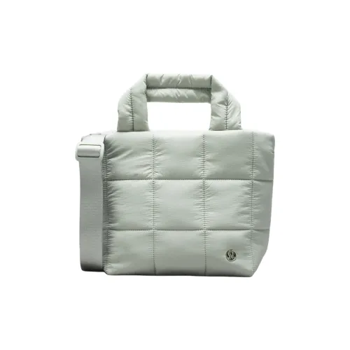 lululemon Нейлоновая сумка-тоут сумка для покупок сумка через плечо мини-сумка женская нефритово-серый
