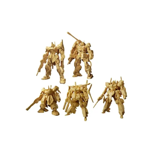 BANDAI GUNDAM ARTIFACT 5 ZZ Gundam Лимонит Bai Стиль Заку Серебряный Bullet Suppressor Играть Food Целая коробка OF Ten