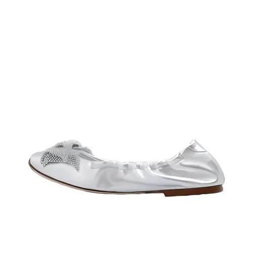 Casadei Женские повседневные туфли Серебряные Женские