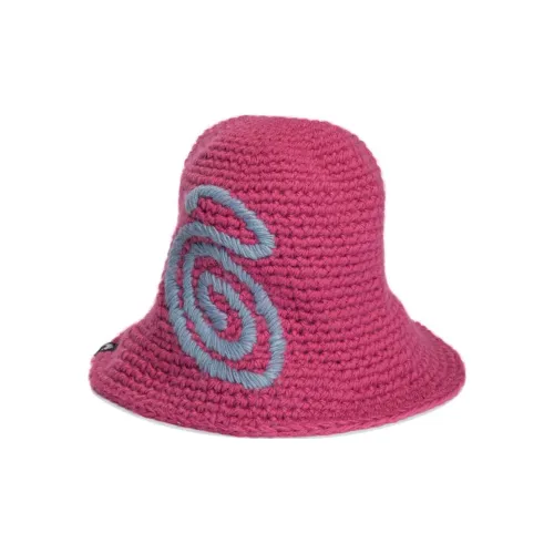 Stussy Трикотажная ткань Шляпы ведра Мужской Розовый