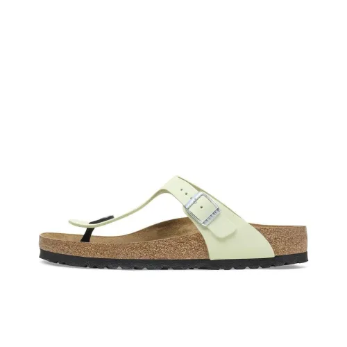 Birkenstock ЭВА Устойчивые к истиранию Шлепанцы Женские Лайм Узкая версия