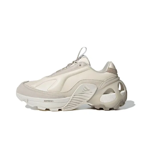 Adidas Wonder Runner Slip-resistant Abrasion-resistant Low-top Беговые кроссовки Унисекс Белый