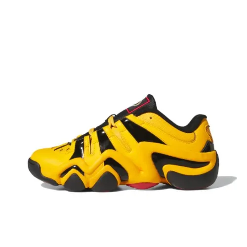 Adidas Originals Crazy 8 Амортизация Износостойкий Низкий Топ Баскетбольные Кроссовки Унисекс Желтый