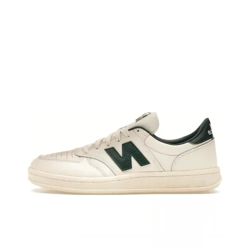 New Balance NB T500 Скейтборд Кроссовки Низкие Бело-Зеленые Унисекс