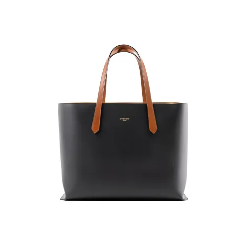 GIVENCHY Кожа Тоут Сумка Сумка для покупок Сумка на плечо Сумка среднего размера Женская Черная Коричневая