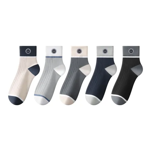 H YXIANG Носки Crew Мужские упаковка из 5 пар
