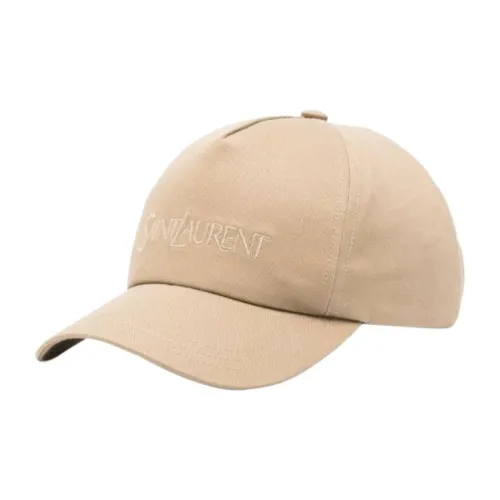 SAINT LAURENT Кепки Женские Бежевые