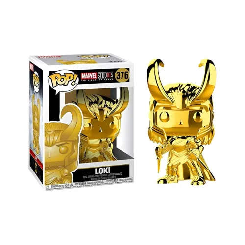 Funko POP Marvel 10th Anniversary Памятное Гальванизированное Издание Фигурка Чиби Локи