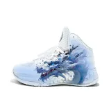 Белый Синий-Китайский Дракон Обувь-ZLH1002G