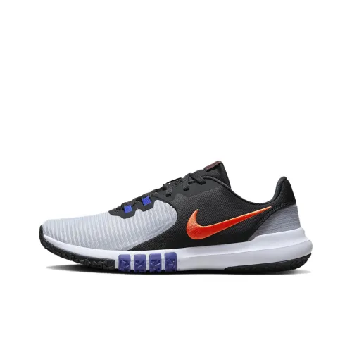 Nike Flex Control 4 Slip-Resistant и Breathable Low-Top Тренировочные Кроссовки Мужские Черные Серые