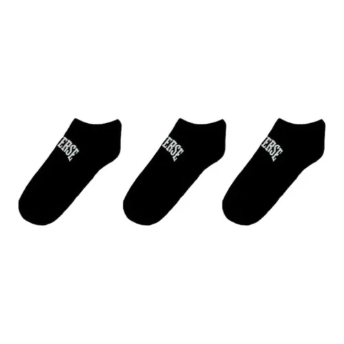 Конверс Chucks Низкие носки Унисекс 3 упаковки Черный