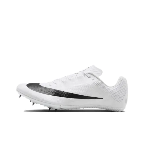 Nike Zoom Rival Амортизация Низкие Беговые Кроссовки Унисекс Белый Черный