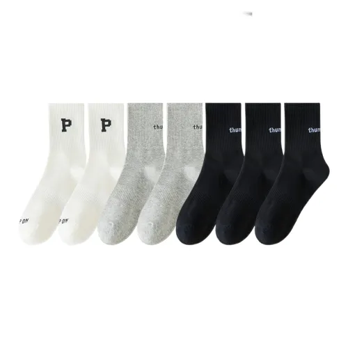 Носки Lan Miao Crew женские упаковка из 7 пар