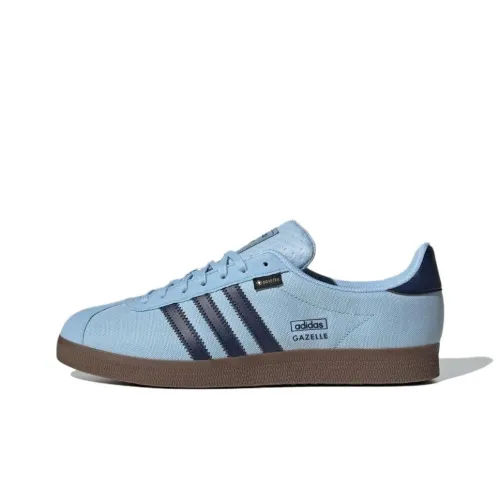 Adidas Originals Gazelle Abrasion Resistant Низкие Кроссовки для скейтбординга Унисекс Небесно-голубой