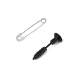 Черный комплект булавок