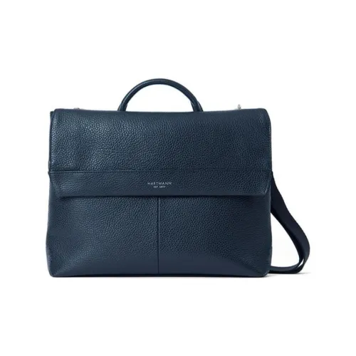 SAMSONITE Коричневый Кожаный Портфель Сумка Унисекс Морской Синий