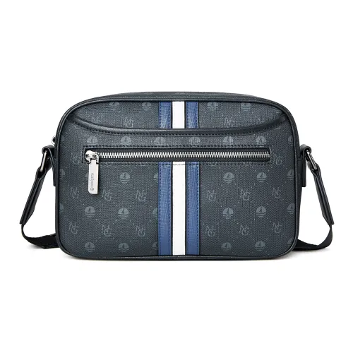 NAVIGARE PVC с синтетической кожей сумка через плечо маленькая унисекс черный