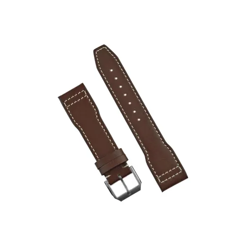 Ремень Benchmark IWC Portugal 7 дней натуральная кожа Pilot Bato Fino совместимость натуральная кожа материал 75 115 мм