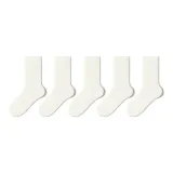 5 пар (5 белых)