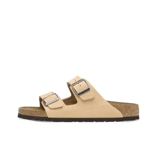 Birkenstock Arizona EVA Устойчивые к истиранию Слипоны Мужские Бежевые Узкие