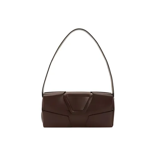 Hereu Сумка из коровьей кожи сумка через плечо средняя женская коричневая