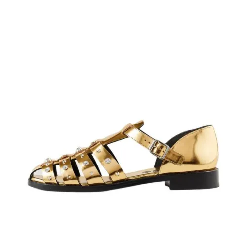 Sandro Римские Сандалии Женские Золотые