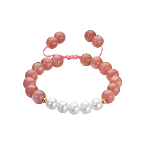 ME LUXE Серебро S925 Элегантный Модный Универсальный Освежающий Нишевый Дизайн Браслета с Бусинами Женские