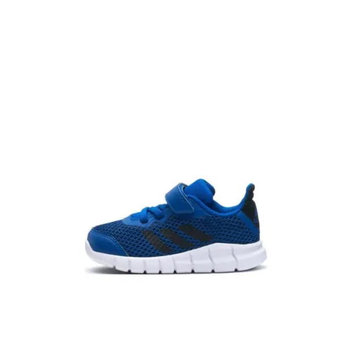 Adidas Rapidaflex El I Slip-resistant Abrasion-resistant Низкий топ Обувь для малышей Синий Infant и Toddler
