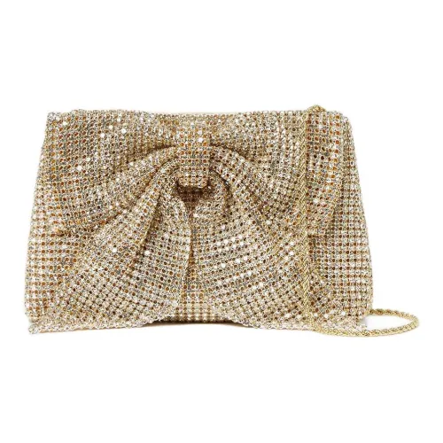 Loeffler Randall Хлопок Одно плечо Через плечо Клатч Женский Золотой