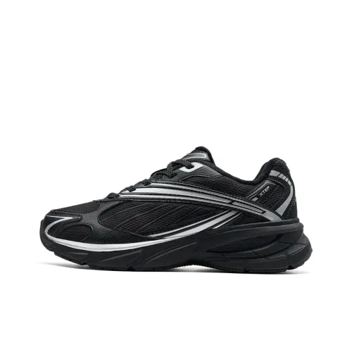 XTEP Little Basque Thermal Lightweight Low-Top Casual Women's Black XTEP Little Basque Термический Легкий Низкий Топ Повседневный Женский Черный