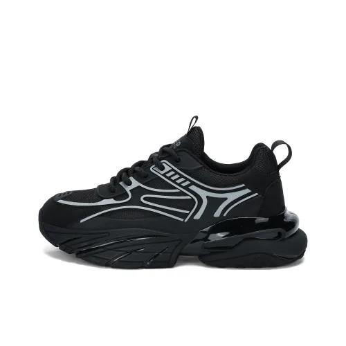 JEEP SPIRIT Низкий топ массивные кроссовки мужской графитовый серебряный