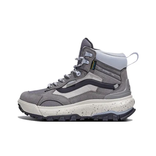 Vans MTE Crestline Водонепроницаемая высокая уличная обувь унисекс цвет морозно-серый