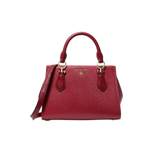 MICHAEL KORS Marilyn Saffiano Кожа Сумка через плечо Сумка Маленькая Женская Темно-Красная