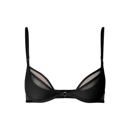 Calvin Klein Nensi Dojaka Collaboration Черный Женские Бюстгальтеры