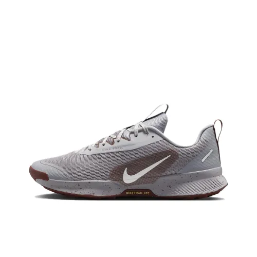 Nike Juniper Trail Аbrasion Resistant Низкий Топ Беговые кроссовки Мужские Серые