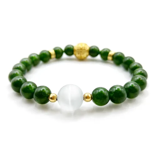 JIAFULAI Цветное стекло Браслеты Унисекс