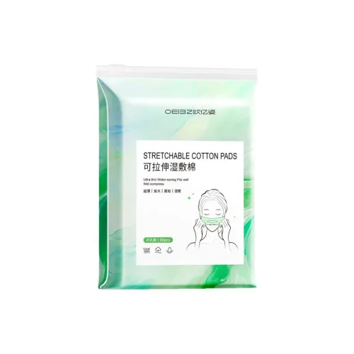 Oeiez Открытие пор Регулируемый абсорбирующий хлопок Тонкий Тоник для лица Полотенце для снятия макияжа Хлопковые подушечки