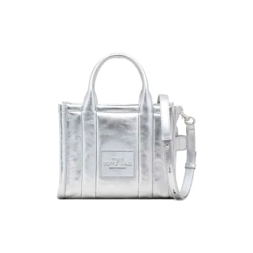 MARC JACOBS Коровья кожа Тоут Сумка Сумка для покупок Сумка через плечо Сумка Мини Women's Silver
