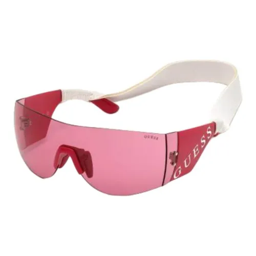 GUESS Воздействие Литья Нерегулярная Форма Солнцезащитные Очки Женские Розовый