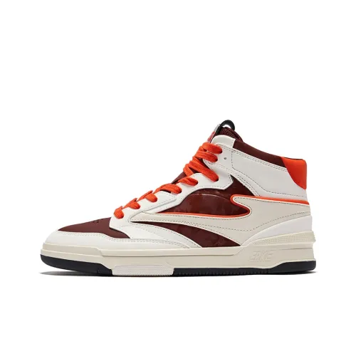 Erke № 3,0 Пачка Устойчивые к истиранию Низ Резистентные Высокие Кроссовки для скейтбординга Мужские Сладкие Виноградные Микрокристаллические Белые