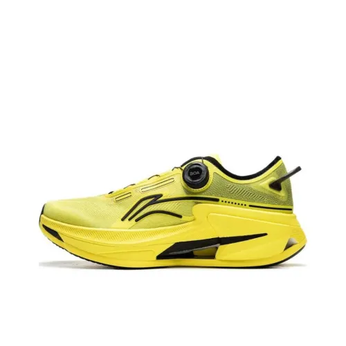 LINING Беговые кроссовки Low Top Желтые Мужские