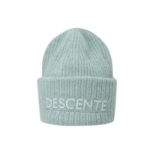 DESCENTE Нейлон Шапки-бини Унисекс Зеленый