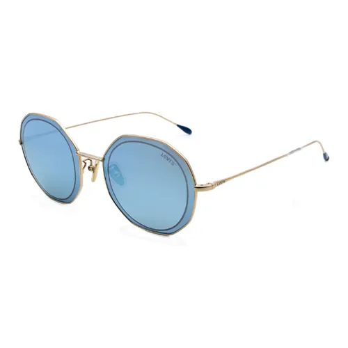 Levi's Alloy Round Sunglasses Women's Gold