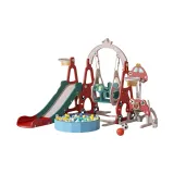 [Enchanted Red] Автомобильная рампа Комбо с ямой для шаров