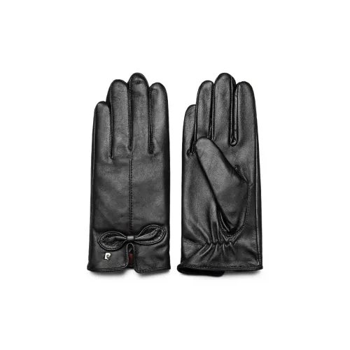 PIERRE CARDIN Sheepskin Перчатки Женские Черные