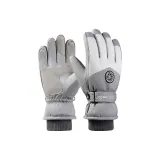 Круглый логотип, стиль позиционирования, серый