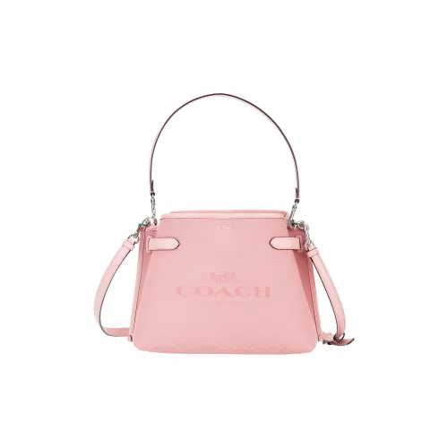COACH Hanna Холщовая сумка сумка через плечо женская розовая